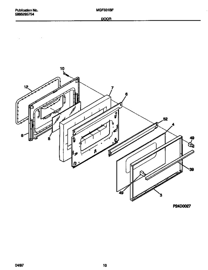 Diagram for MGF331BFWA