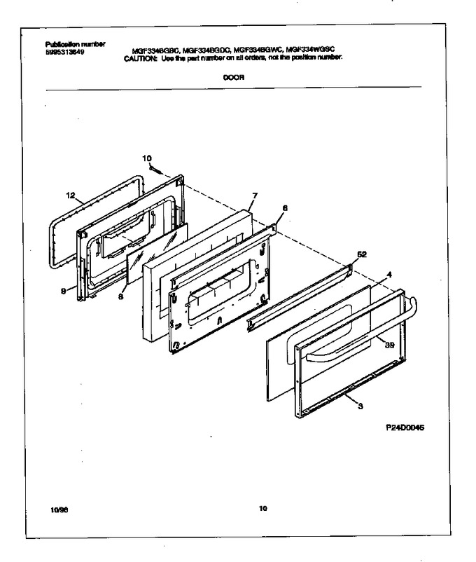 Diagram for MGF334BGDC