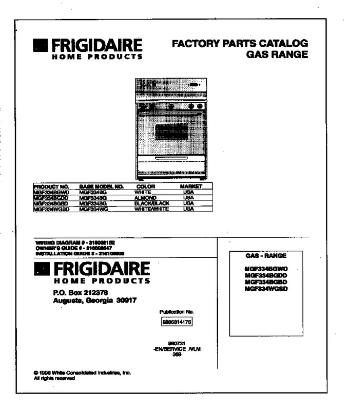 Diagram for MGF334BGWD