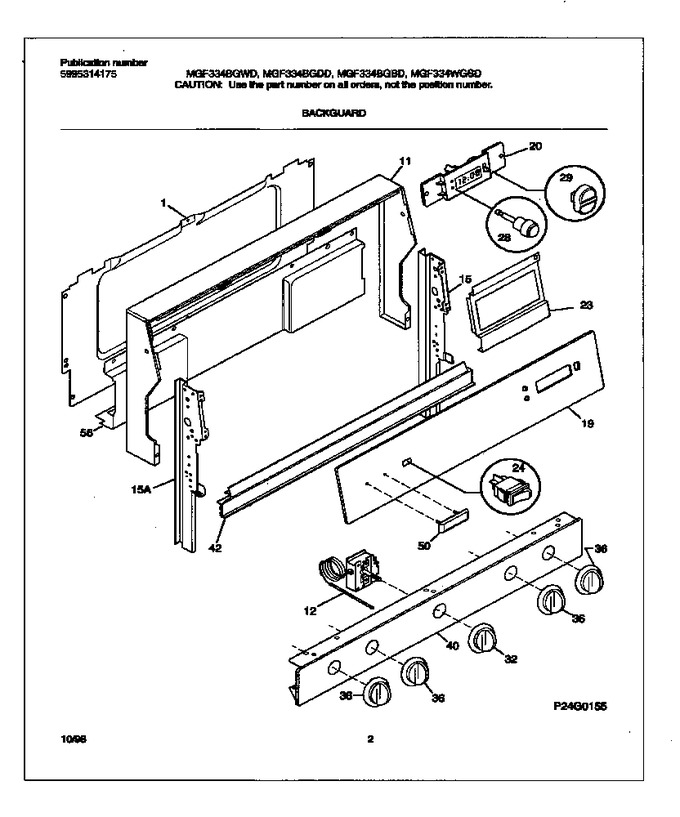 Diagram for MGF334WGSD