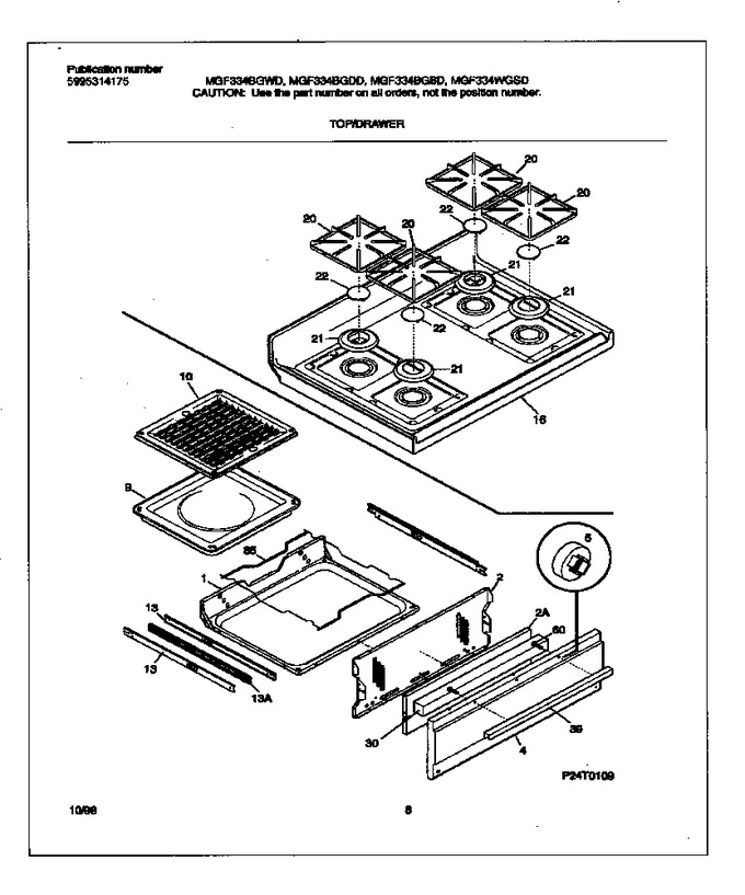 Diagram for MGF334WGSD