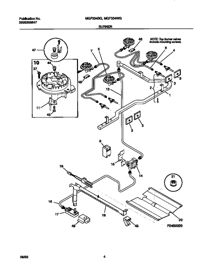 Diagram for MGF334WGSA