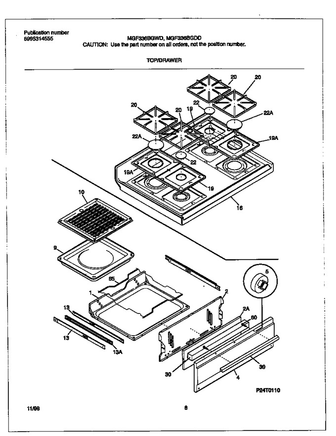 Diagram for MGF336BGWD