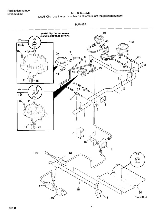 Diagram for MGF336BGWE