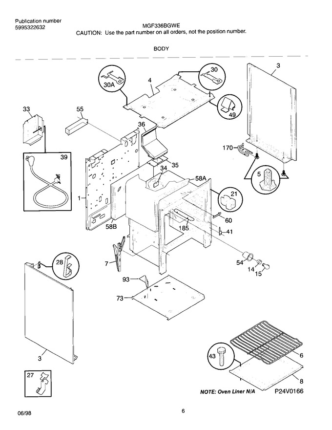 Diagram for MGF336BGWE