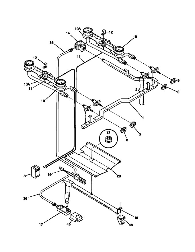 Diagram for MGF345CBSB