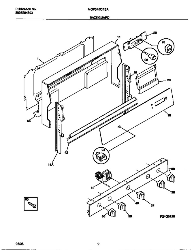 Diagram for MGF345CESA