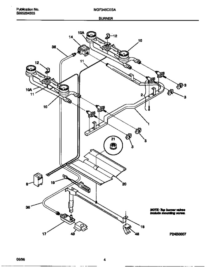 Diagram for MGF345CESA