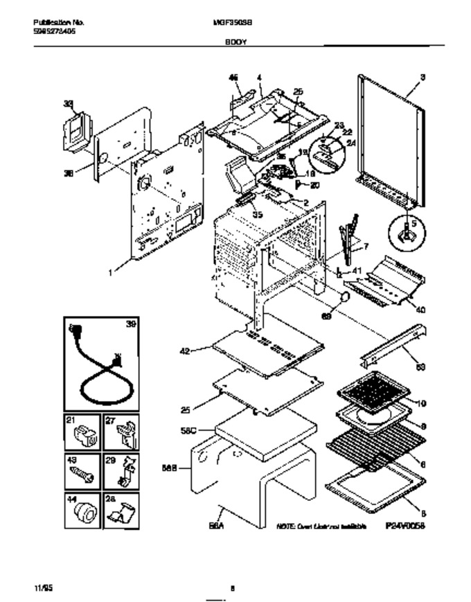 Diagram for MGF350SBWB