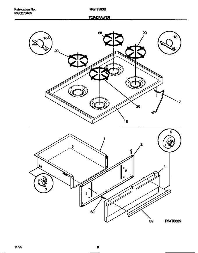 Diagram for MGF350SBDB