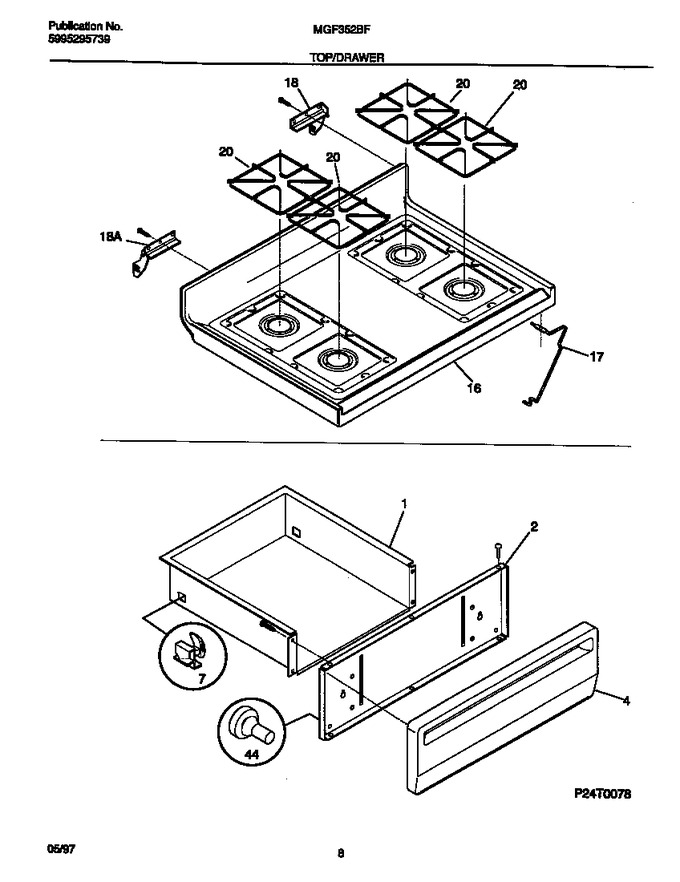 Diagram for MGF352BFWA