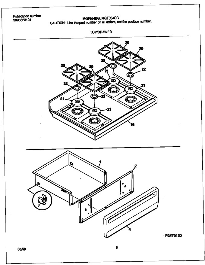 Diagram for MGF354BGWC