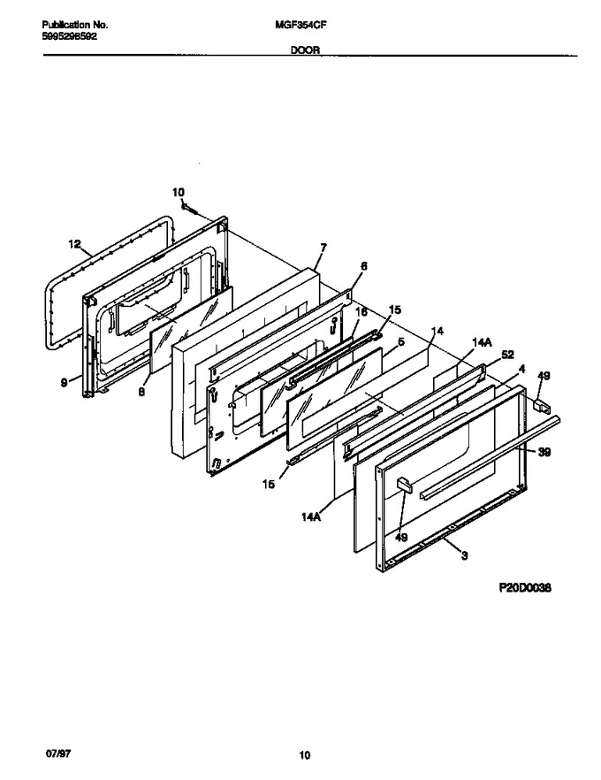 Diagram for MGF354CFSA