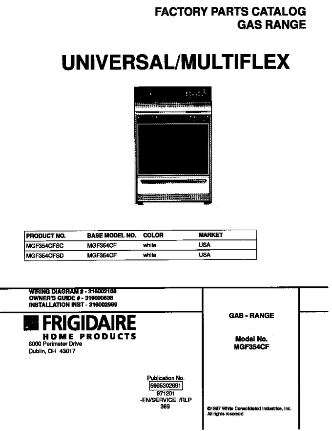 Diagram for MGF354CFSD