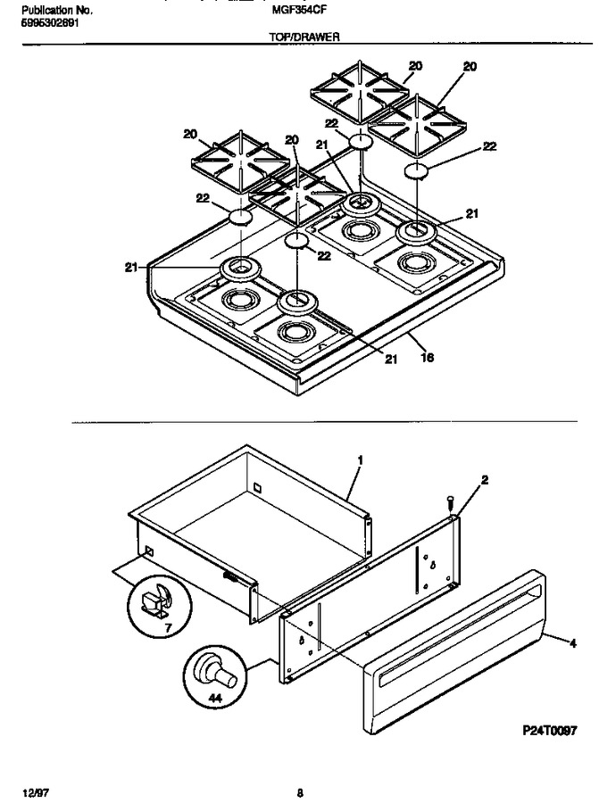 Diagram for MGF354CFSD