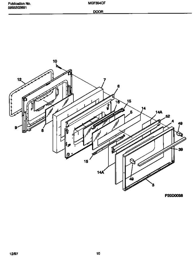 Diagram for MGF354CFSC