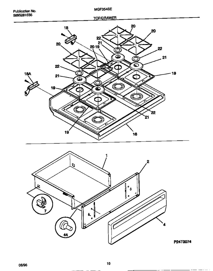 Diagram for MGF354SEWA