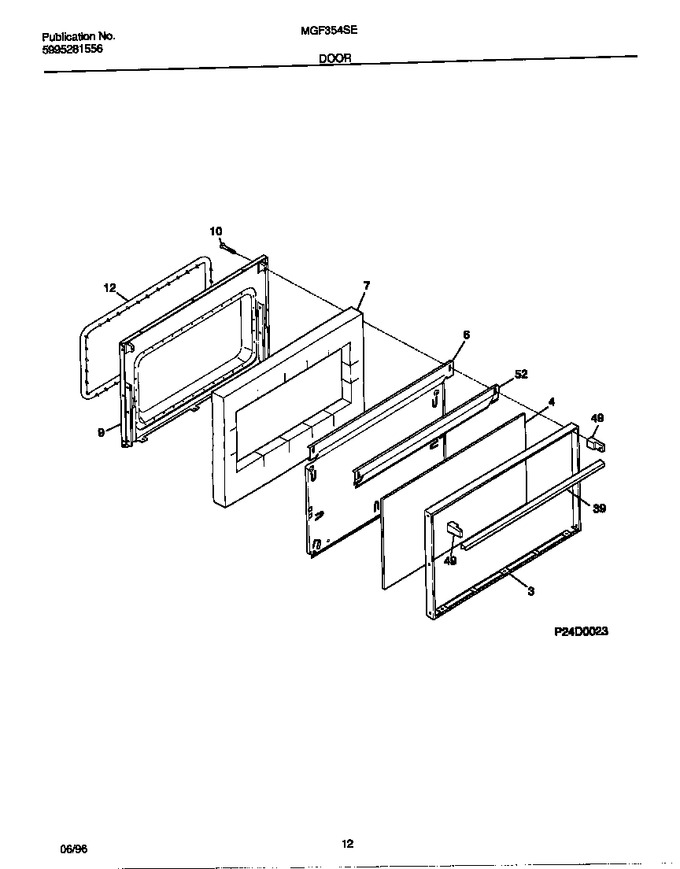 Diagram for MGF354SEDA