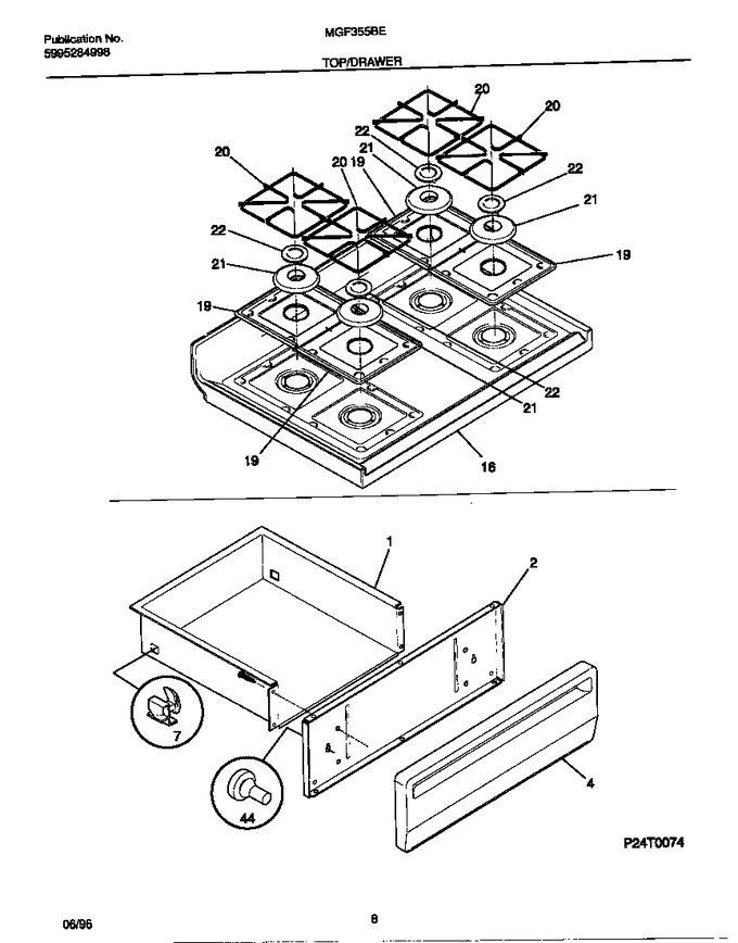 Diagram for MGF355BEDC