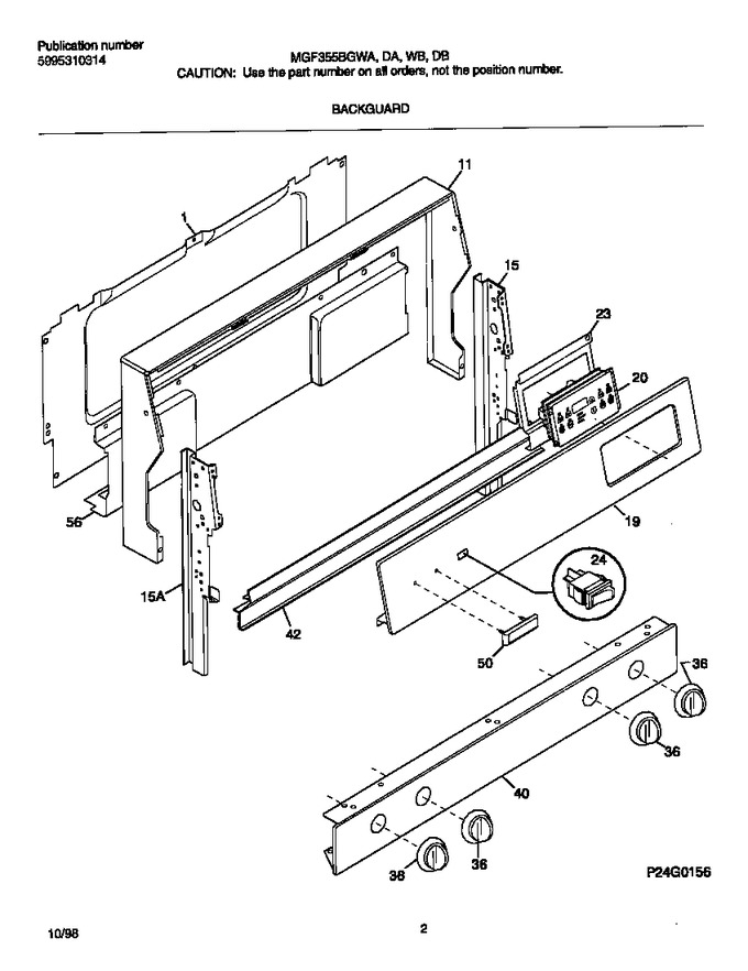 Diagram for MGF355BGWB