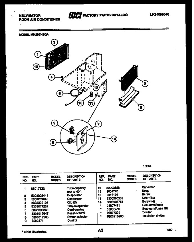 Diagram for MH205H1QA