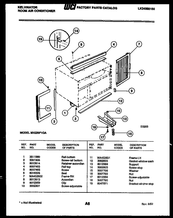 Diagram for MH206F1QA