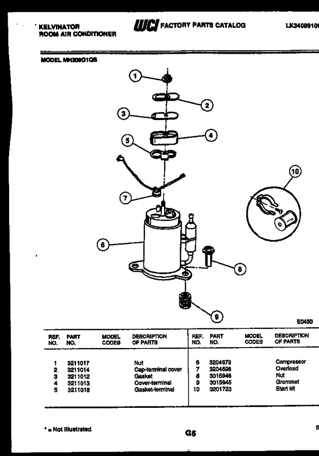 Diagram for MH309G1QB