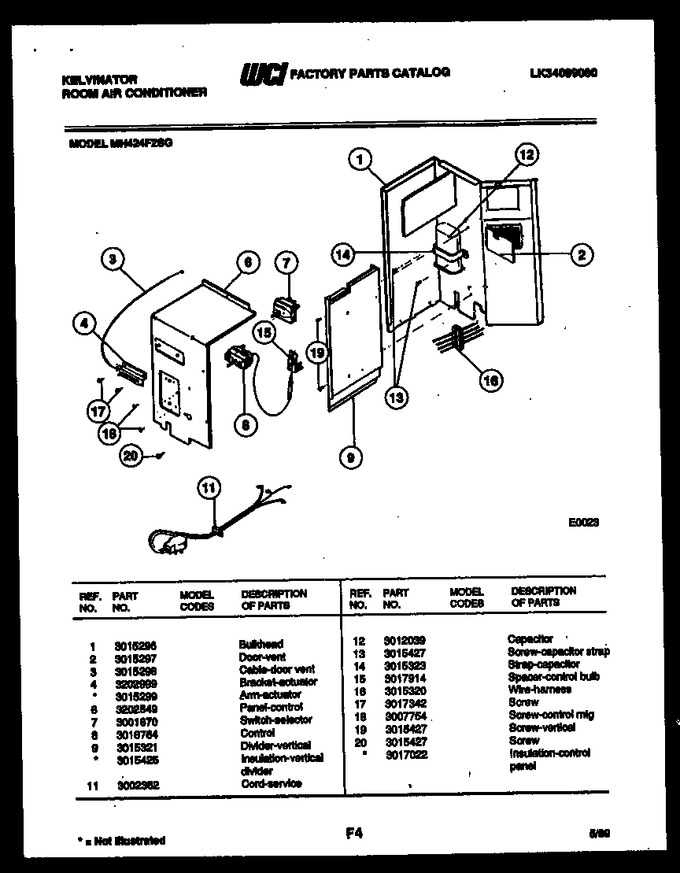 Diagram for MH424F2SG