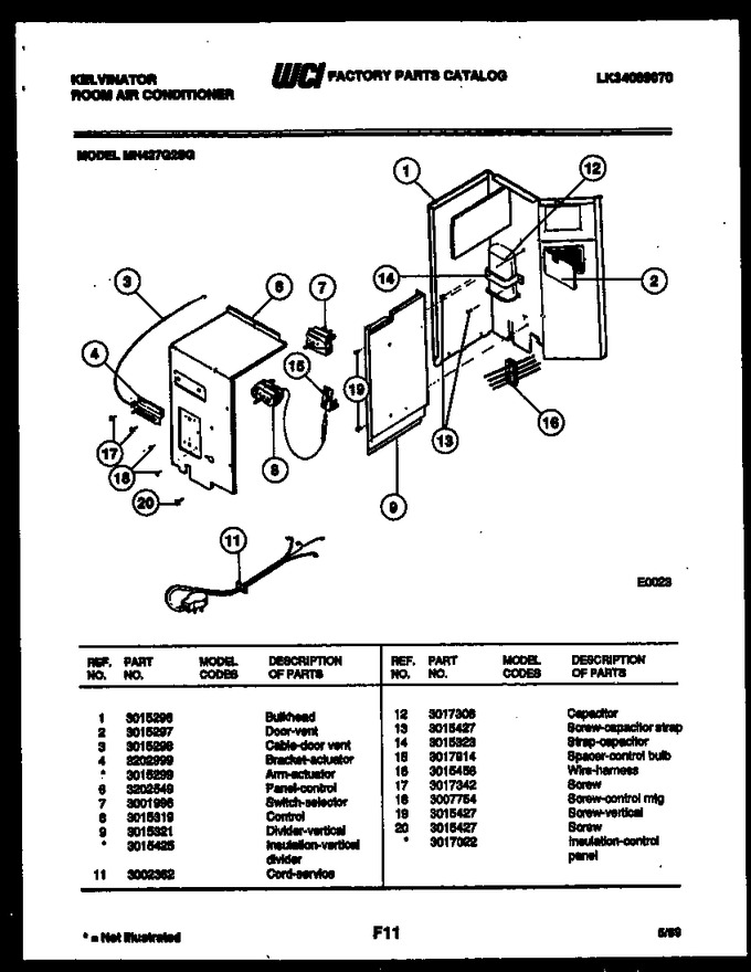 Diagram for MH427G2SG