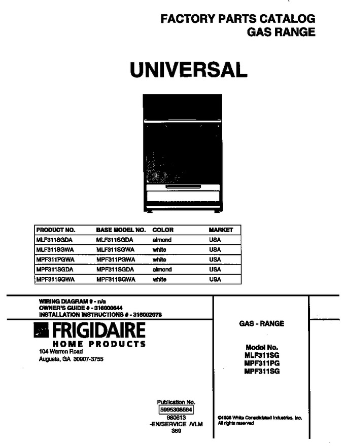 Diagram for MLF311SGWA