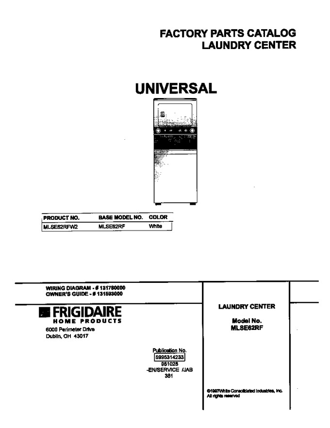 Diagram for MLSE62RFW2