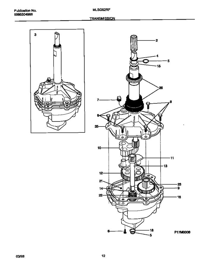 Diagram for MLSG62RFW0