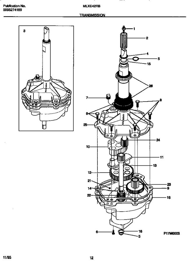 Diagram for MLXE42RBW2