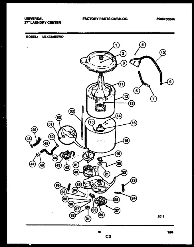 Diagram for MLXE42RBW0