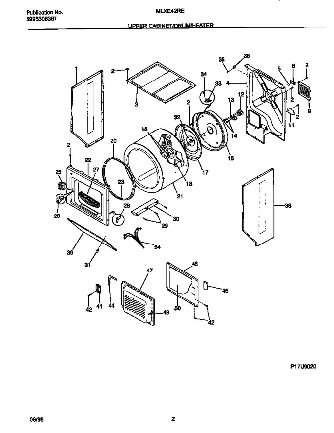 Diagram for MLXE42RED4