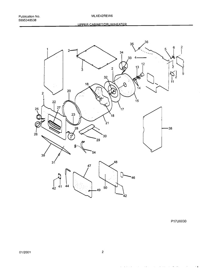 Diagram for MLXE42REW6