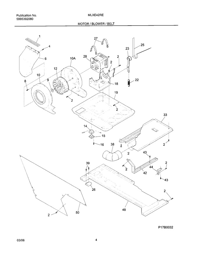 Diagram for MLXE42REW8