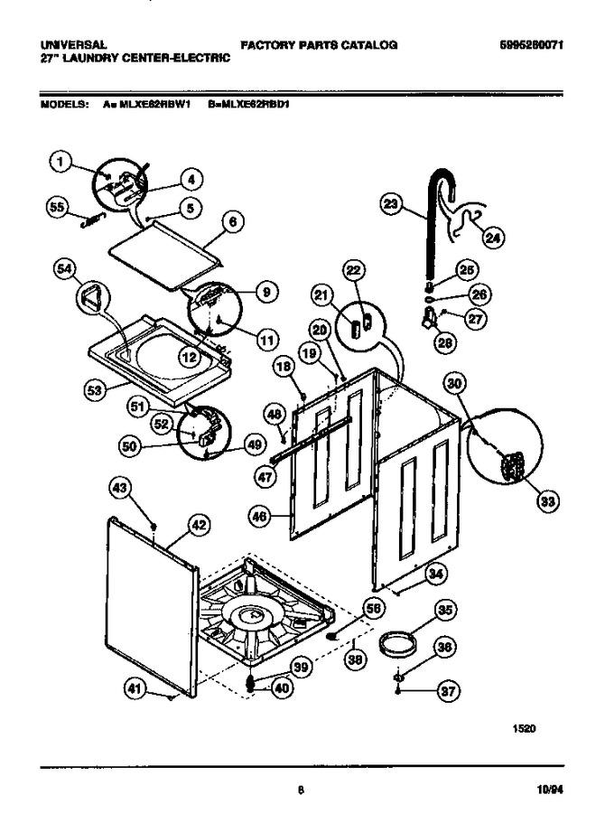 Diagram for MLXE62RBW1