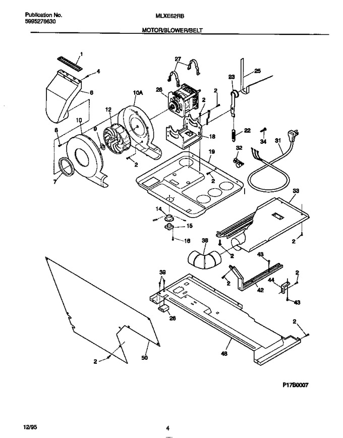 Diagram for MLXE62RBD3