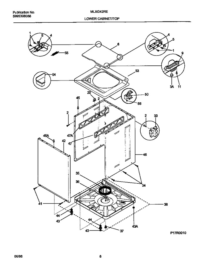 Diagram for MLXG42REW3