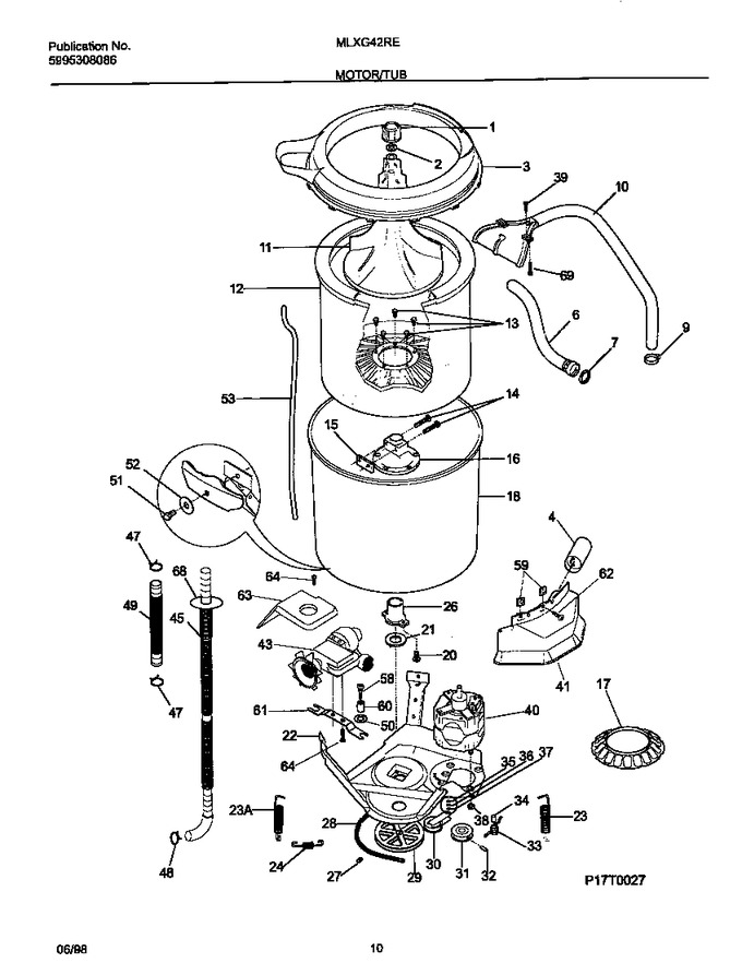 Diagram for MLXG42REW3