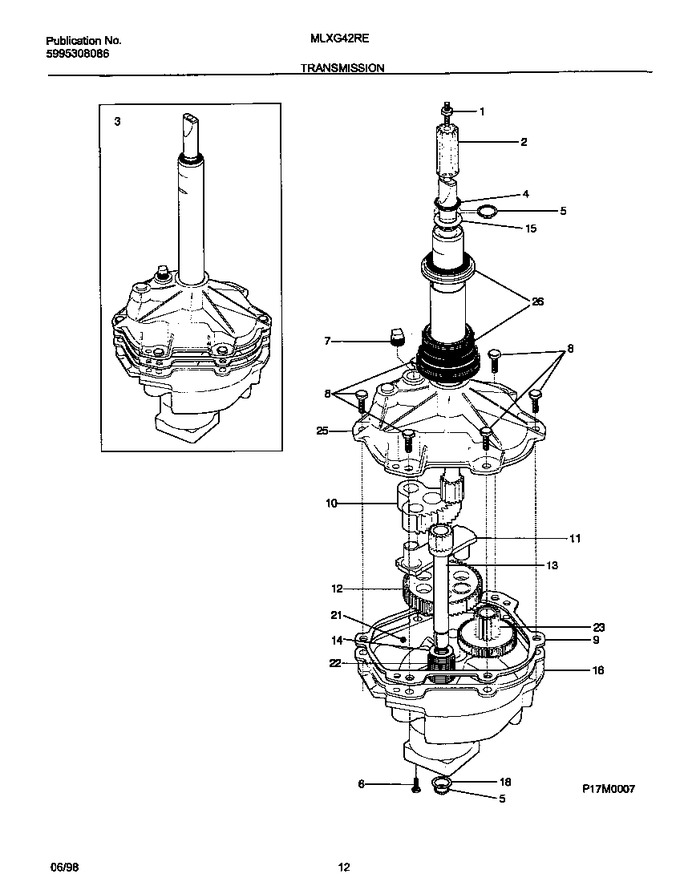 Diagram for MLXG42RED3