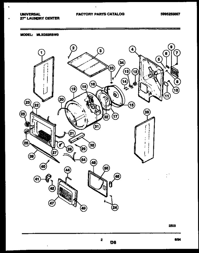 Diagram for MLXG62RBL0