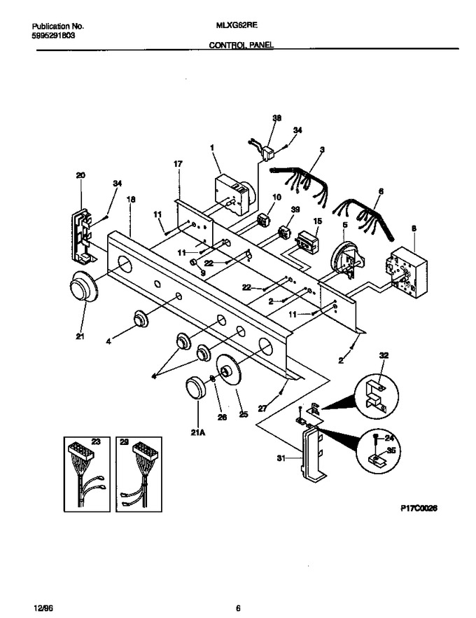 Diagram for MLXG62REW1