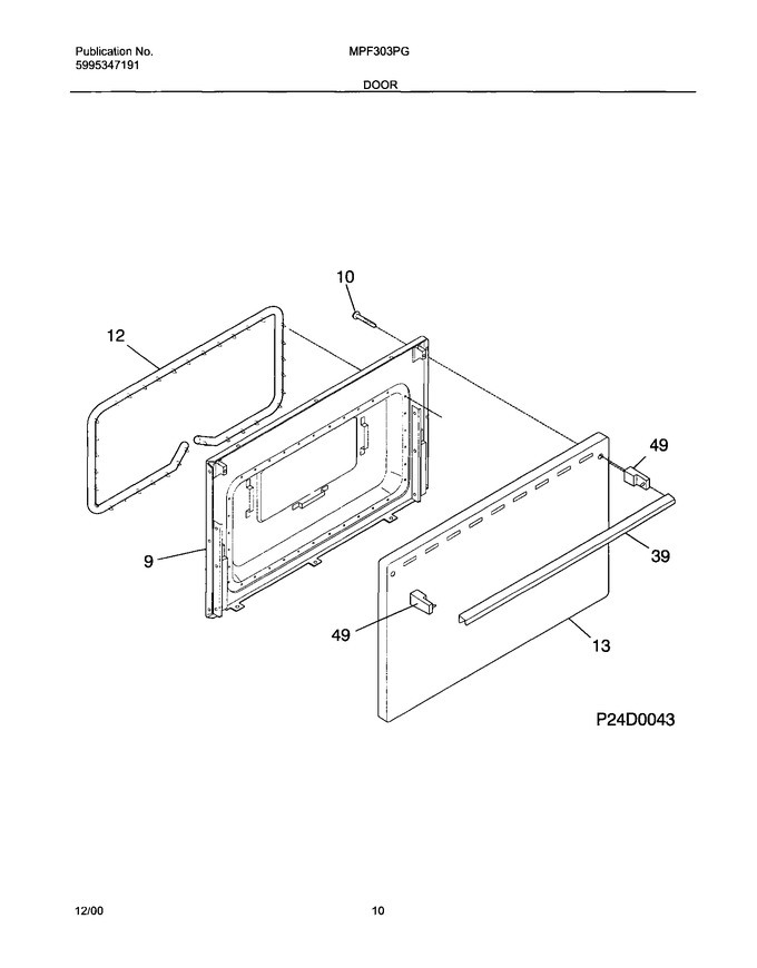 Diagram for MPF303PGWF