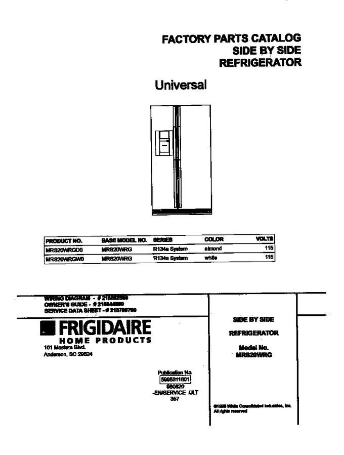 Diagram for MRS20WRGW0