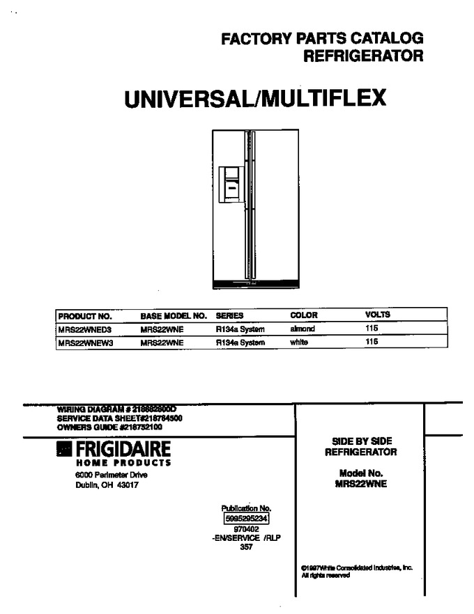 Diagram for MRS22WNEW3