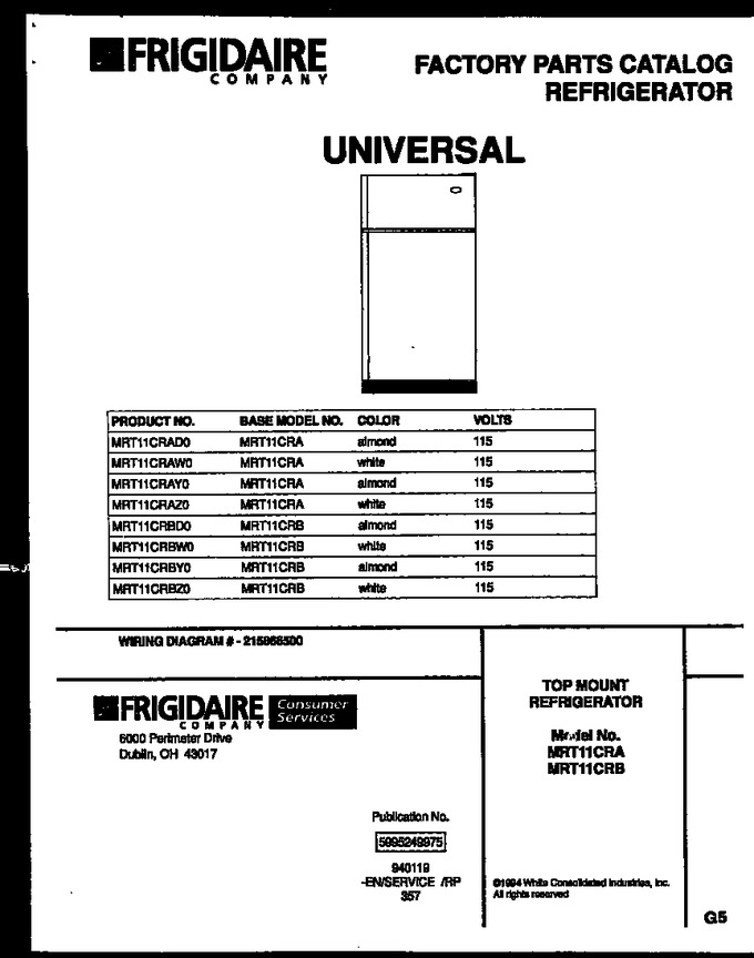 Diagram for MRT11CRBY0