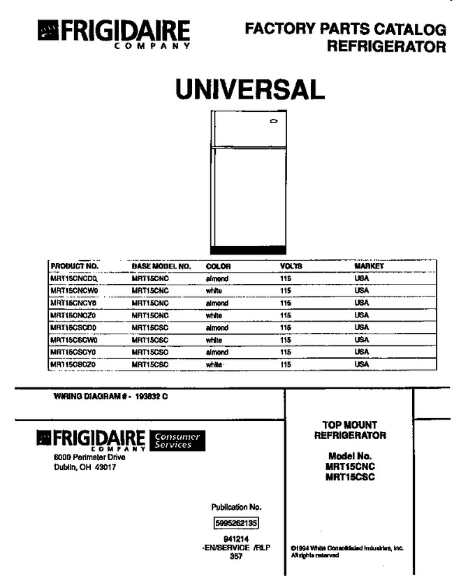 Diagram for MRT15CNCW0