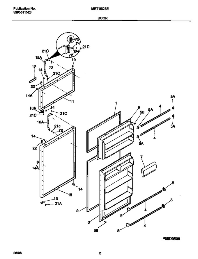 Diagram for MRT15CSEW9